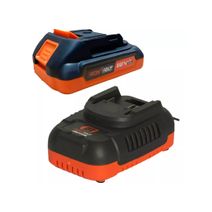 Set cargador con batería 18V 2.0Ah para herramientas inalámbricas Lusqtoff LBC1820-8