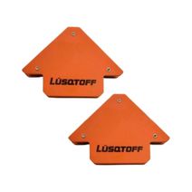 Pack 2 escuadras magnéticas 3″ 9 kg Lüsqtoff