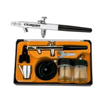 Aerógrafo neumático para pintar 0,35 mm 22 cc 30–50 psi Lüsqtoff LK04