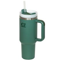 Vaso térmico verde 1.2 L con tapa Lusqtoff VTL1.2-9V