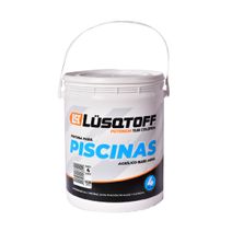 Pintura acrílica celeste para pileta 4 L Lusqtoff ACP4-8