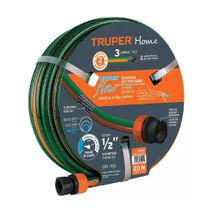 Manguera reforzada 1/2" x 20 m 3 capas Truper 16052
