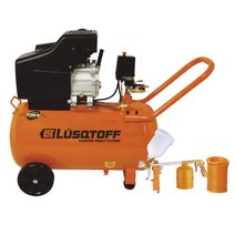 Compresor de aire con kit 2.5hp 50L Lusqtoff LC-2550BK