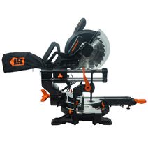 Sierra ingletadora telescópica 2000 W con láser Lusqtoff LQI2000-9