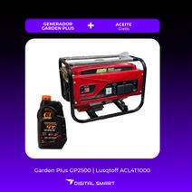 Generador Naftero 2500w Garden Plus GP2500 + Aceite Extra